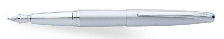 Cross ATX Fountain Pen - Matte Chrome - Fine